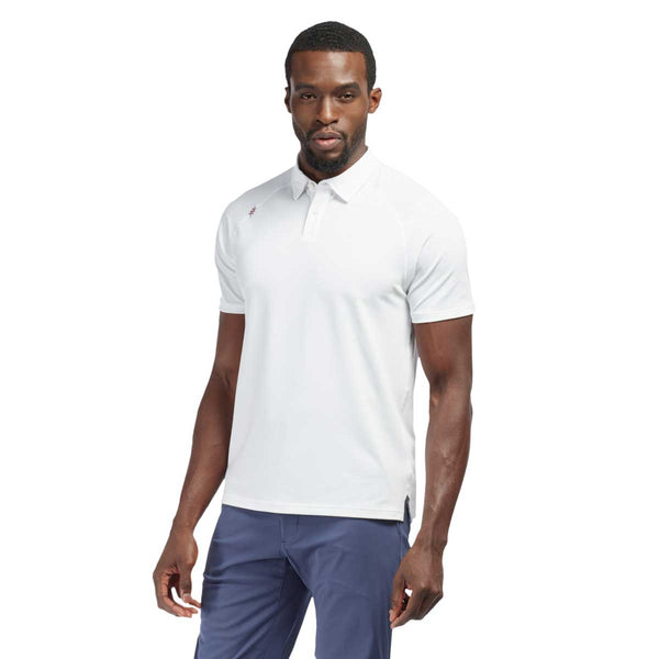 Rhone Men’s White Delta Pique Polo