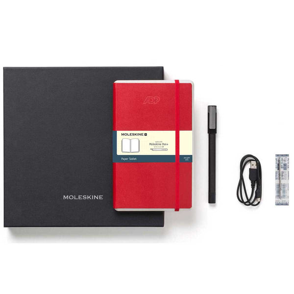 Moleskine Scarlet Red Smart Writing Set Ellipse – Dotted Paper