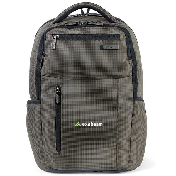 Samsonite Green-Black Tectonic Cross Fire Computer Backpack