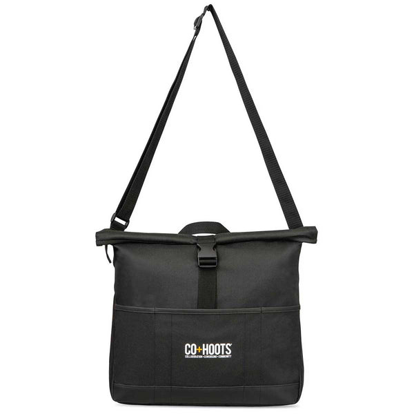 Gemline Black Mobile Office Computer Messenger Bag