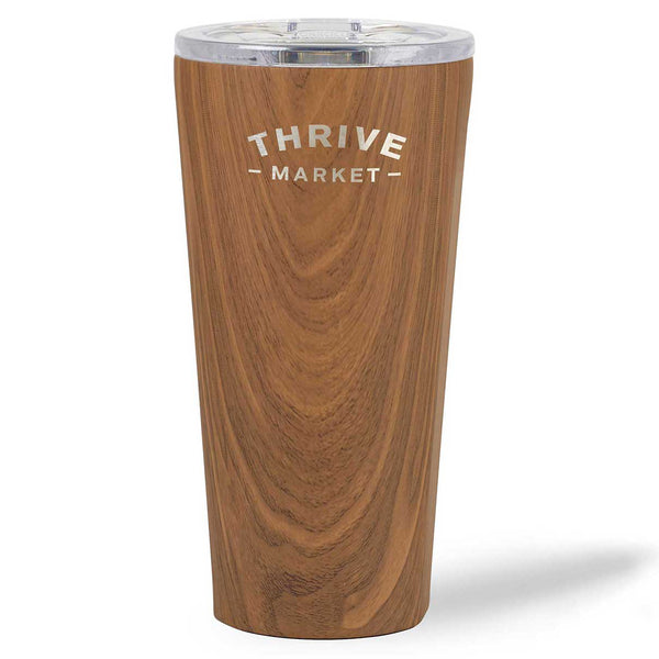 Corkcicle Walnut Tumbler – 16 Oz.