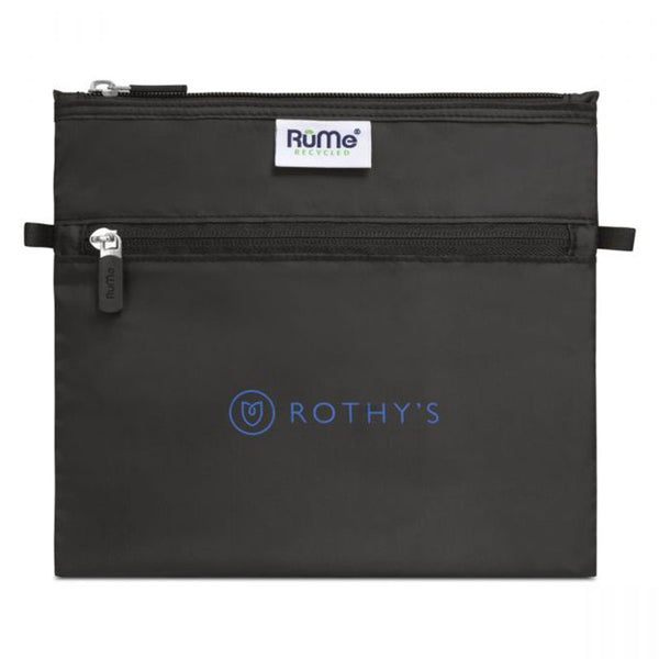 RuMe Black Recycled Pouch