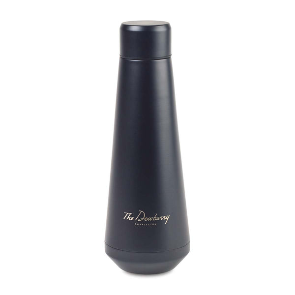 Aviana Matte Black Wisteria Double Wall Stainless Wine Bottle – 25 Oz.