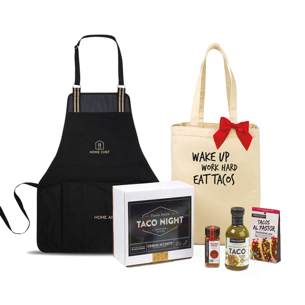 Gourmet Expressions Black Taco Tuesday Night Gift Set