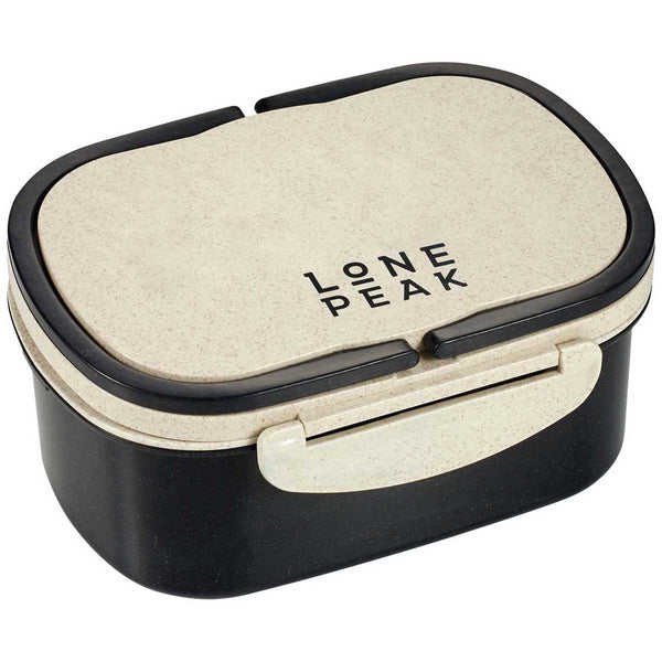 Leed’s Black Plastic and Wheat Straw Lunch Box Container