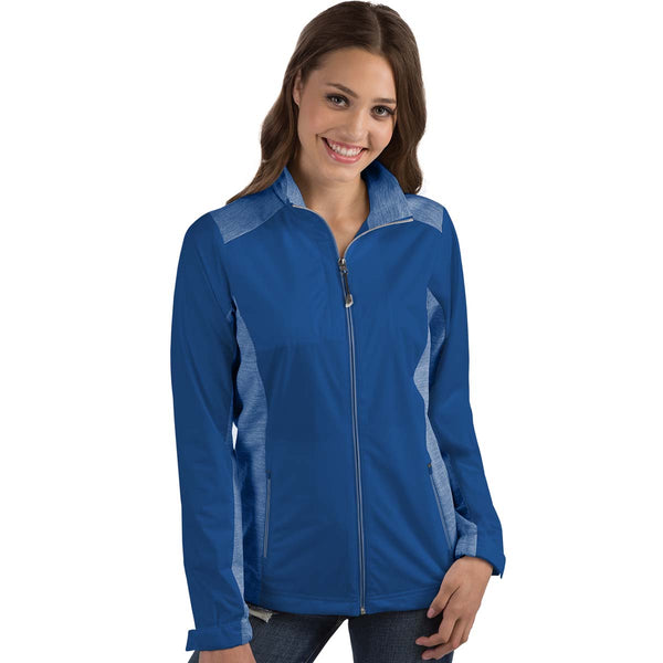 Antigua Women’s Dark Royal/Dark Royal Heather Revolve Full Zip