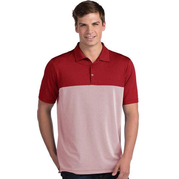 Antigua Men’s Dark Red/White Venture Polo