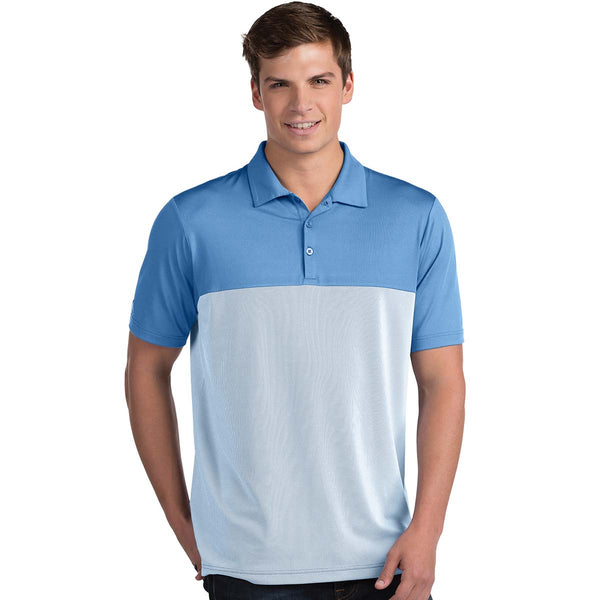 Antigua Men’s Columbia Blue/White Venture Polo