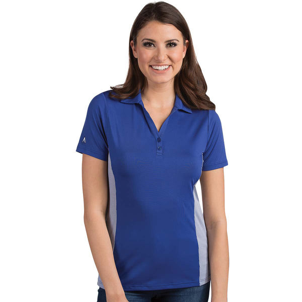 Antigua Women’s Dark Royal/White Venture Polo