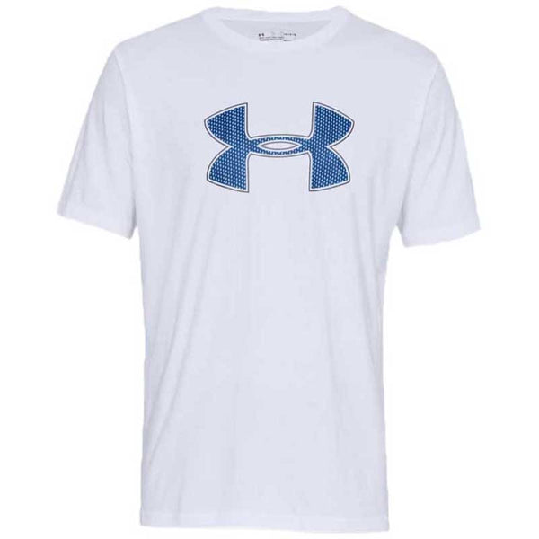 Under Armour Men’s White Big Logo Short Sleeve