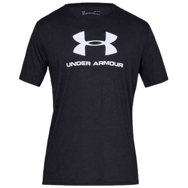 Under Armour Men’s Black Sportstyle Logo Short Sleeve Tee