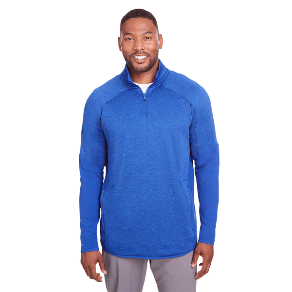 Rally Under Armour Men’s Royal Corporate Hybrid Quarter Zip