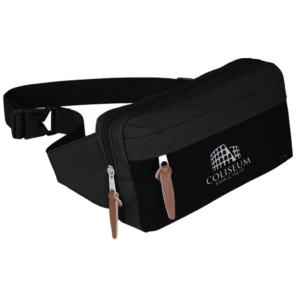 Kapston Black Jaxon Fanny Pack