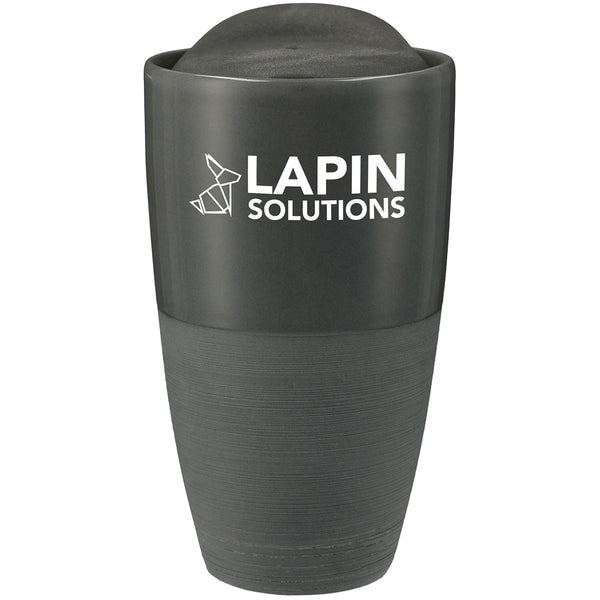 Leed’s Grey Odin Double Wall Ceramic 13 oz. Tumbler