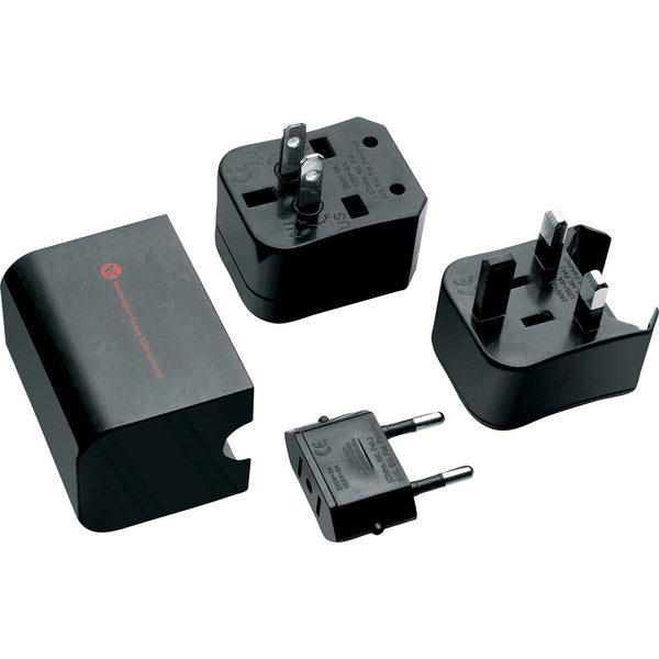 Leed’s Black Universal Travel Adapter