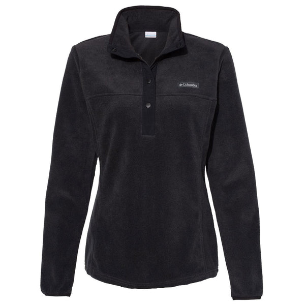 Columbia Women’s Black Benton Springs Half-Snap Pullover