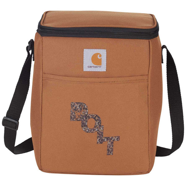 Carhartt Brown Signature 12 Can Vertical Cooler