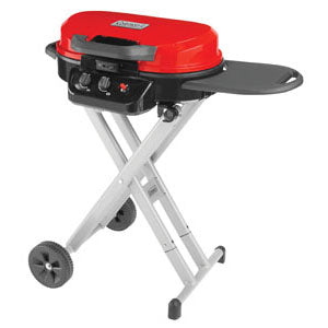 Coleman Red Roadtrip 225 Portable Stand-Up Propane Grill