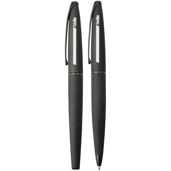 Cross ATX Black Brushed Pen Set