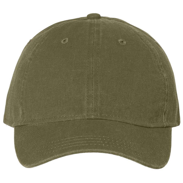 Dri Duck Men’s Olive Outland Pigment-Print Cap