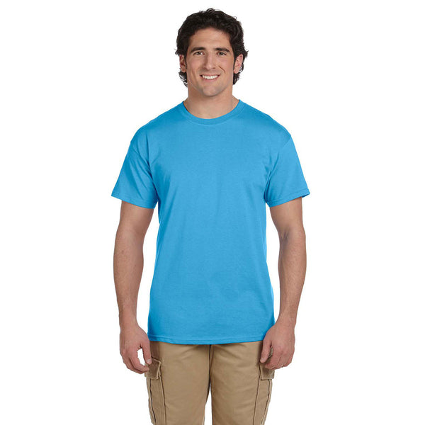 Fruit of the Loom Men’s Aquatic Blue 5 oz. HD Cotton T-Shirt