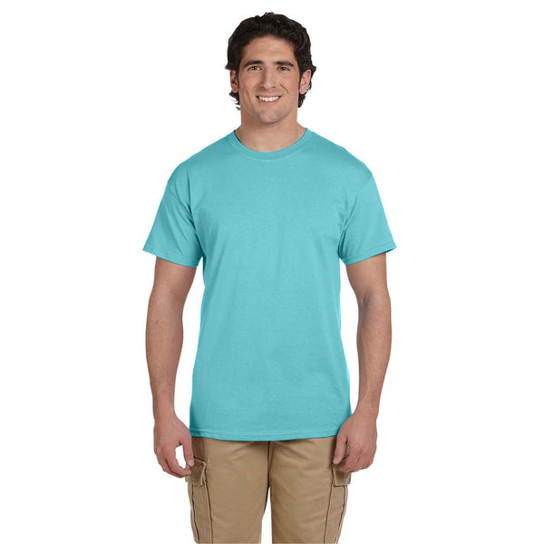 Fruit of the Loom Men’s Scuba Blue 5 oz. HD Cotton T-Shirt