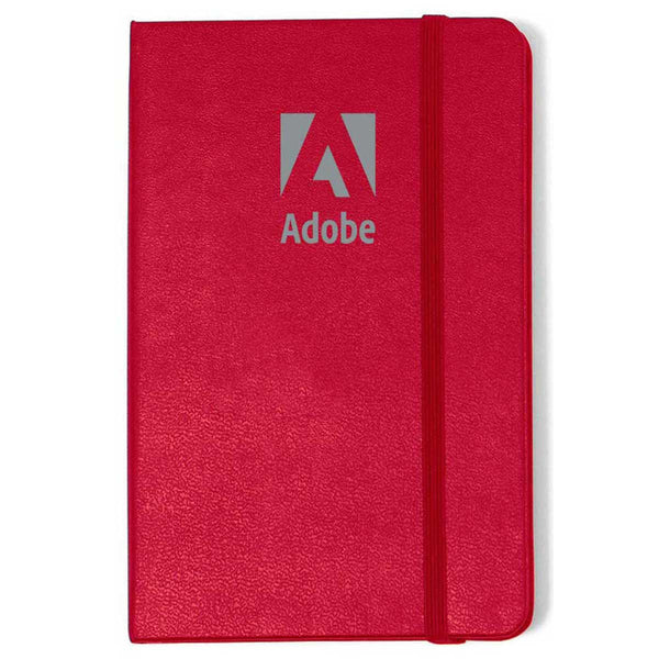 Moleskine Scarlet Red Hard Cover Ruled Pocket Notebook (3.5″ x 5.5″)