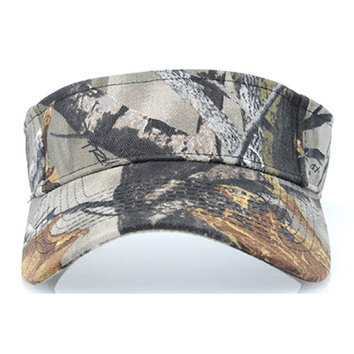 Pacific Headwear XD3 Pattern Camo Hook-And-Loop Visor