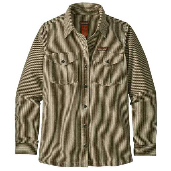 Patagonia Women’s Hickory Stripe Sediment Farrier’s Shirt