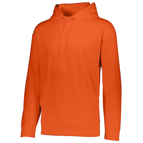 Augusta Sportswear Men’s Orange Wicking Fleece Hood