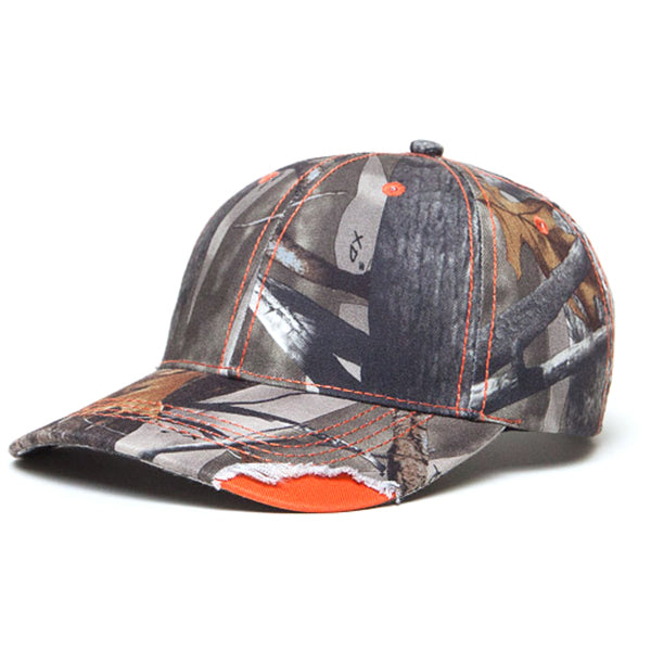 Pacific Headwear XD3/Orange Digital True Timber Hook-And-Loop