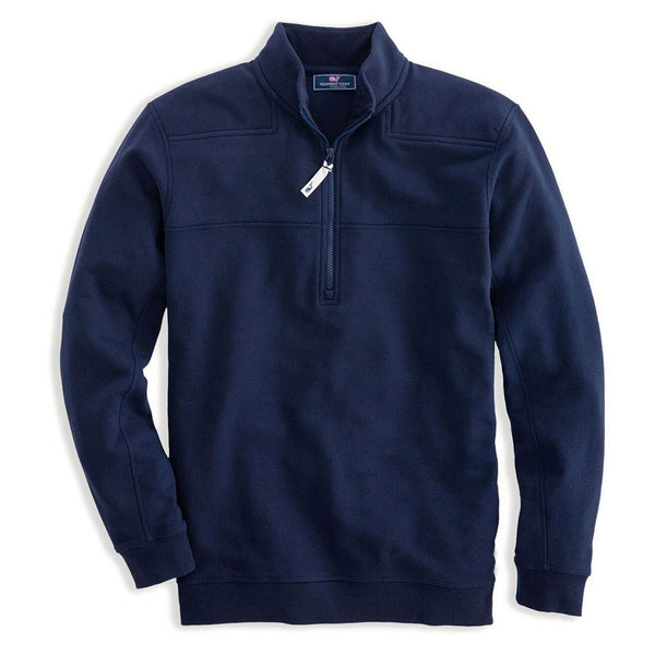 Vineyard Vines Men’s Vineyard Navy Collegiate Shep Quarter Zip