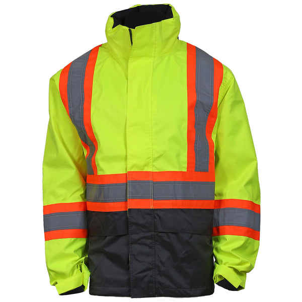 Helly Hansen Men’s Hi Viz Yellow/Charcoal Alta Shell Jacket CSA