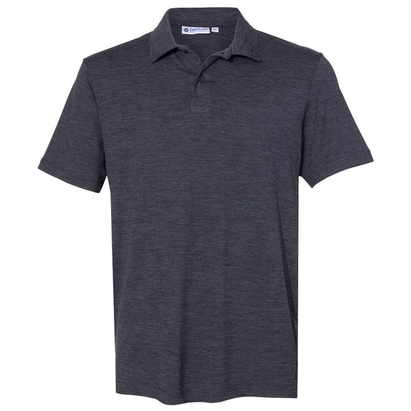 Weatherproof Men’s Graphite/Black Cool Last Two-Tone Luxe Sport Shirt