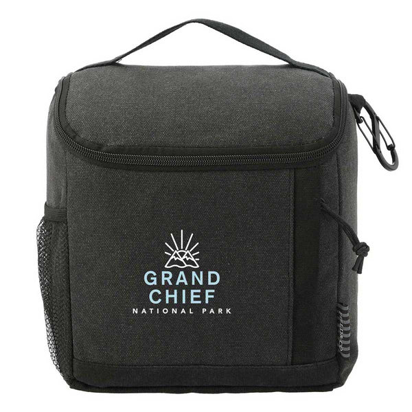 Field & Co. Black Woodland 6 Can Lunch Cooler