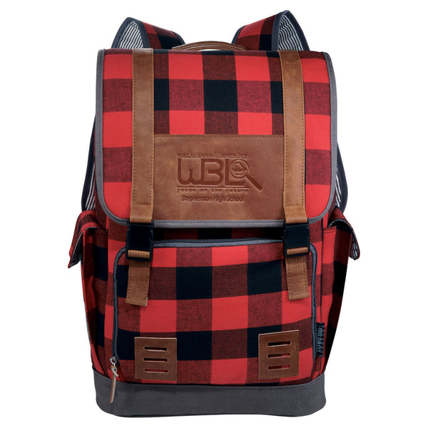 Field & Co. Red Campster 17″ Computer Backpack