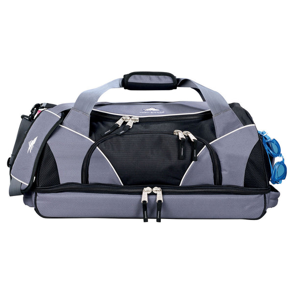 High Sierra Charcoal 24″ Crunk Cross Sport Duffel Bag