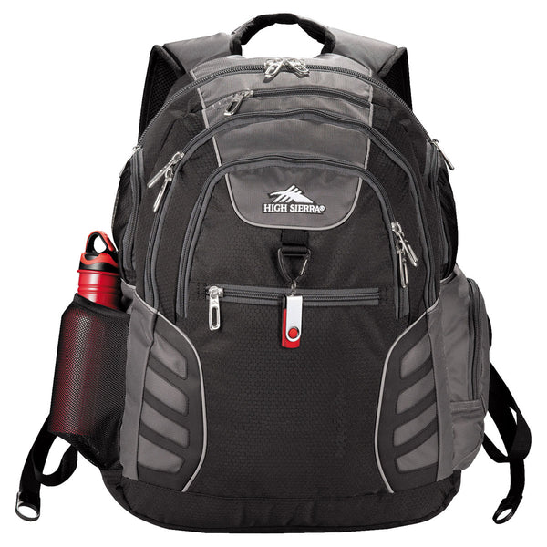 High Sierra Black Big Wig 17″ Computer Backpack