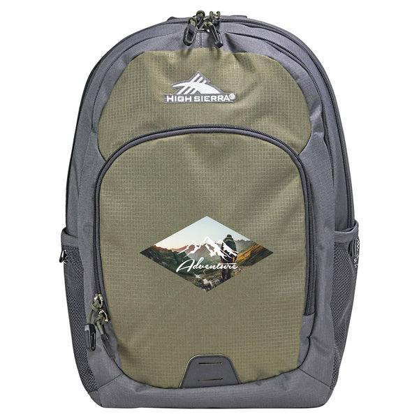 High Sierra Olive Daio 15″ Computer Backpack