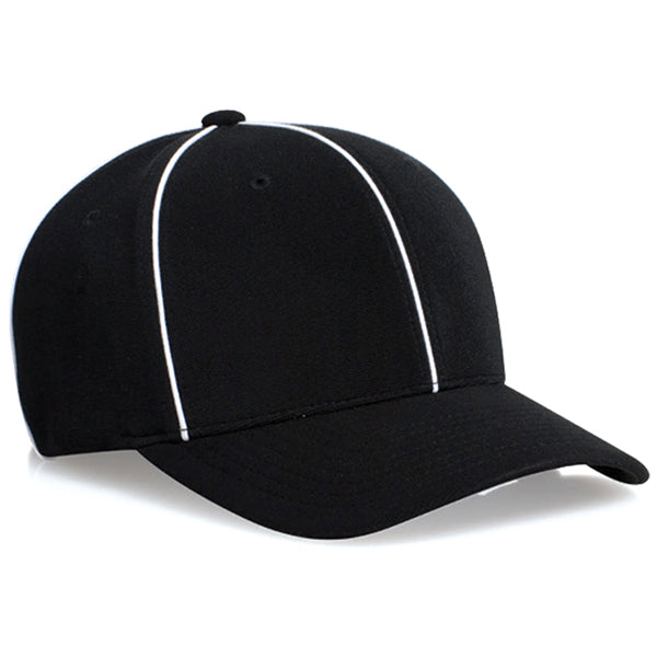 Pacific Headwear Black Umpire M2 Performance Cap