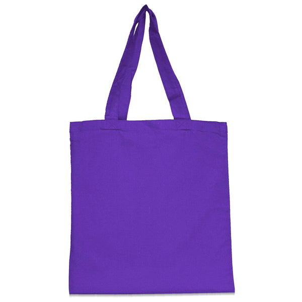 Liberty Bags Purple Nicole Cotton Canvas Tote