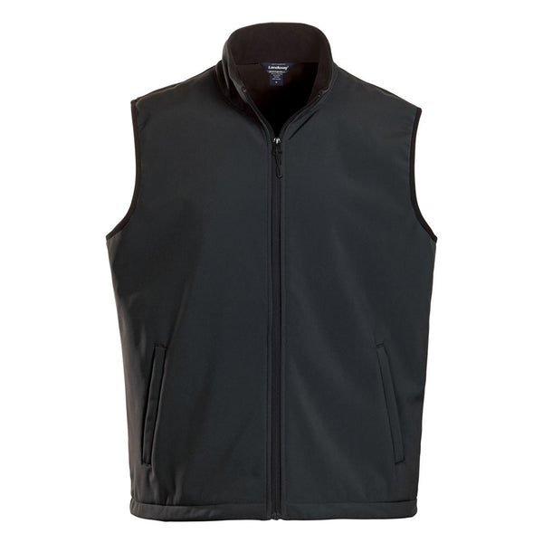 Landway Men’s Black Alta Soft-Shell Vest