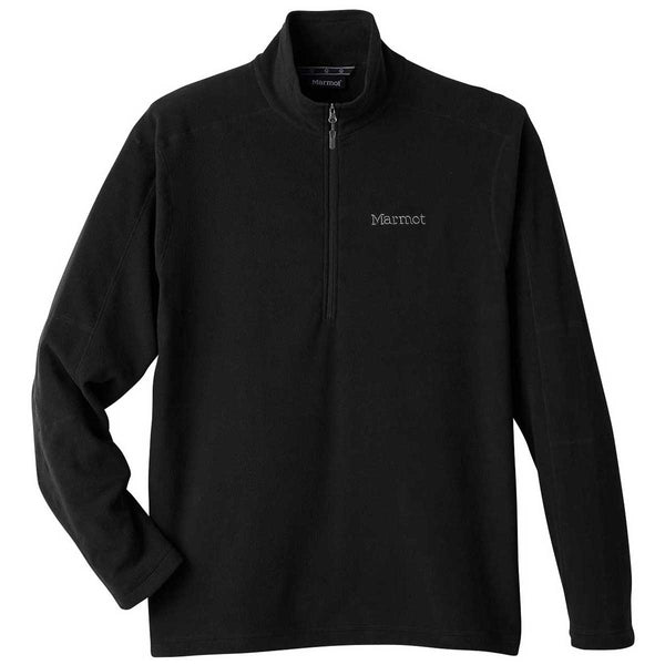 Marmot Men’s Black Rocklin Fleece Half-Zip