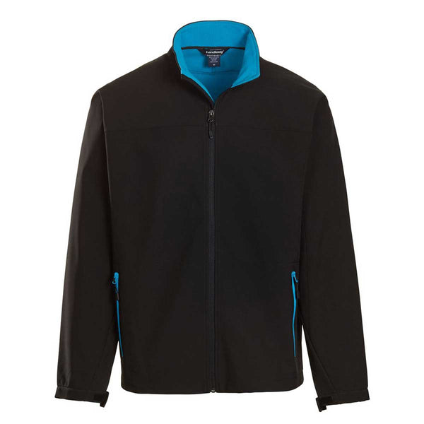 Landway Men’s Electric Blue Ridge Soft-Shell with Contrst Trim