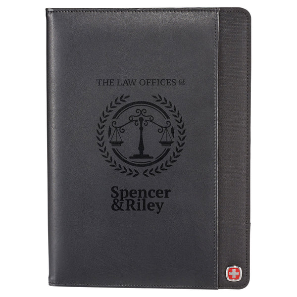 Wenger Black Executive Refillable Notebook