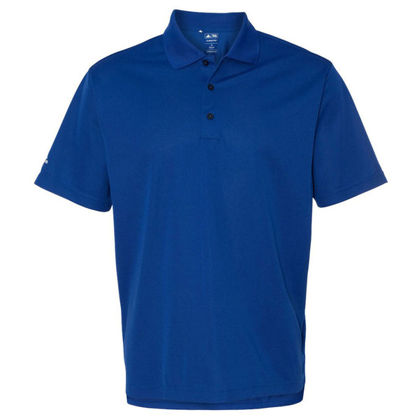 adidas Golf Men’s Collegiate Royal/White Climalite Basic Sport Shirt