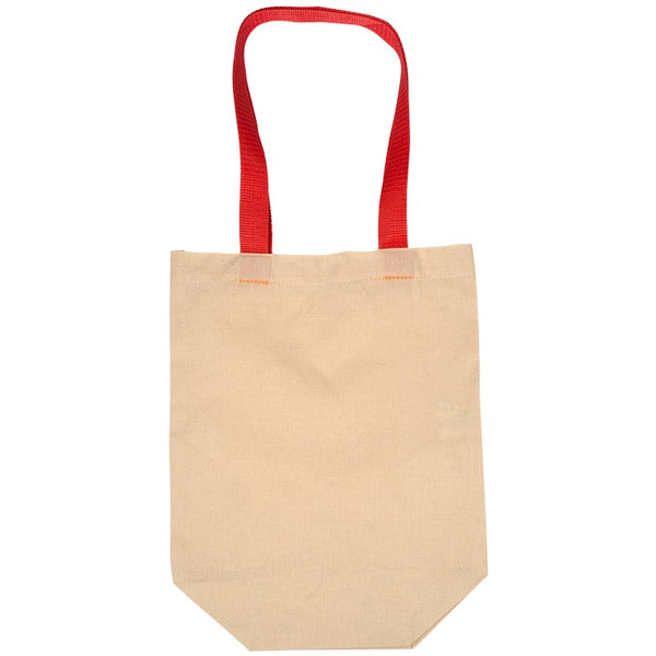 Jetline Red Errand Mini Cotton Tote