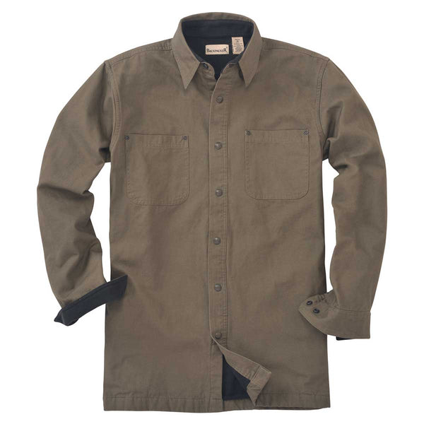 Backpacker Men’s Moss Green Great Outdoors Long-Sleeve Jac Shirt