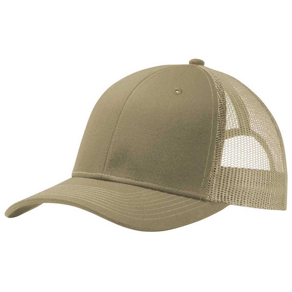 Port Authority Coyote Brown Snapback Trucker Cap