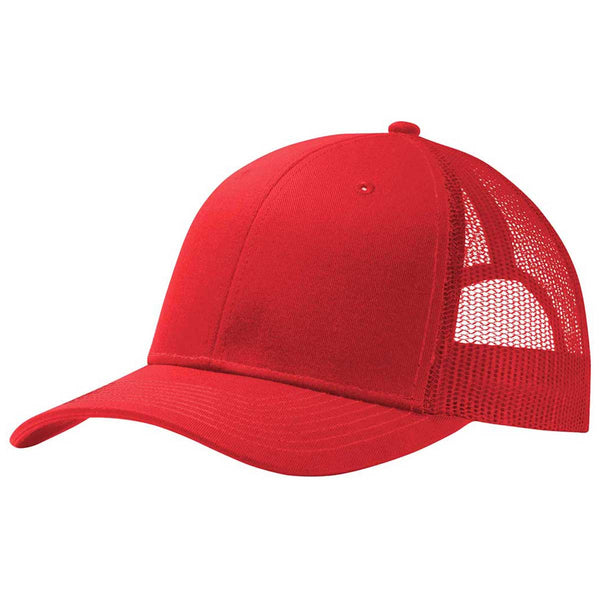 Port Authority True Red Snapback Trucker Cap